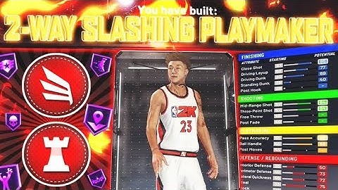 I Created The Best shooting 2-way Slashing Playmaker
