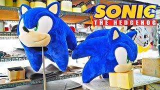 Mascot costumes | 着ぐるみ |  Is it a real '#Sonic The Hedgehog'!? Making film with ASMR (ENG SUB)