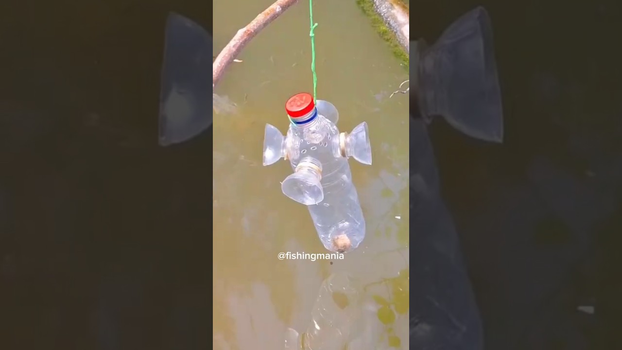Гениальный рыболовный инструмент своими руками из пластиковой бутылки — ловите рыбу мгновенно!