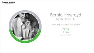 Working at AppleOne - May 2018
