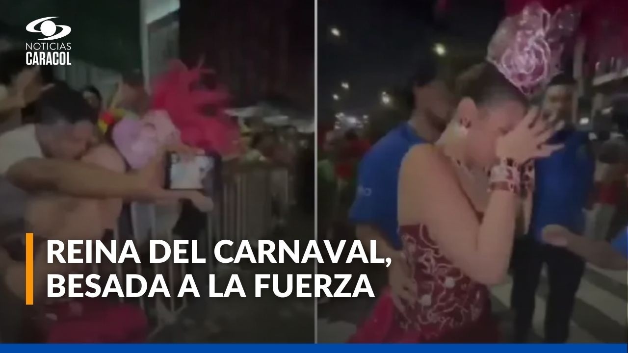Michelle Char, reina del Carnaval, fue víctima de un beso no consentido durante la Guacherna