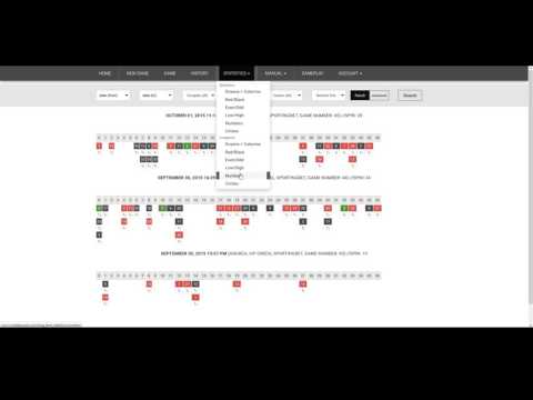 Roulette assist - Long statistics