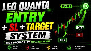 Leo Quanta Indicator Setup + Entry + SL + Target Explained
