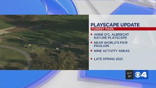 Nature playscape in Forest Park set to open late spring