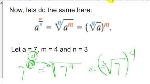 Algebra 2,   6-4 Rational Exponents,  part1