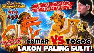 Semar versus togog lakon tersulit sebelum gareng petruk bagong lair ki Seno @Bagongtrendreborn 