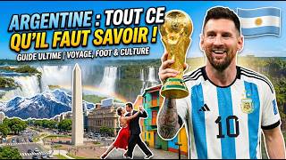 Voyage Épique en ARGENTINE 🇦🇷 : De Buenos Aires à la Patagonie !