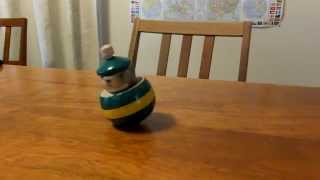 Wooden toy top Japanese Ninja top thread pull type screenshot 4