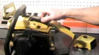 The chainsaw guy shop talk McCulloch Pro mac 800 chainsaw 9 21