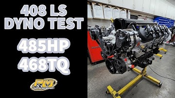 Crown Concepts 408ci LS Dyno Testing at Prestige Motorsports for 