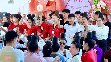 NHẢY SÀN ĐÁM CƯỚI TÂY BẮC TẠI LỄ VU QUY THUỲ TRANG & MẠNH CƯỜNG BẢN HẬU XÃ QUỲNH NHAI TỈNH SƠN LA