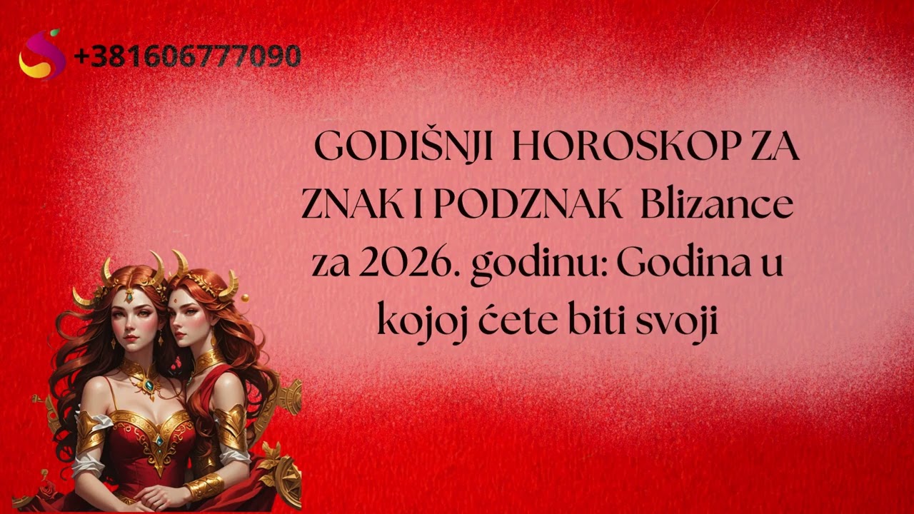 Godišnji horoskop za Blizance - 2026. Ljubav, Novac i Sudbinski Preokreti koje niste očekivali