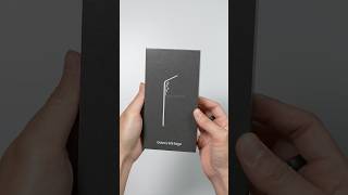 Samsung Galaxy S25 Edge In Titanium Silver Unboxing