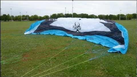 Jason vs HQ Toxic 6.5m power kite