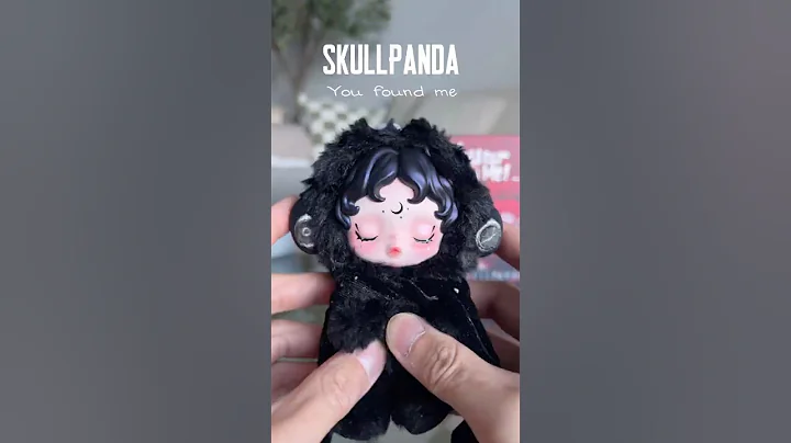[POP MART] Skullpanda You Found Me Series Pt.1 Unboxing!🖤✨ #popmart #unboxing #skullpanda #blindbox
