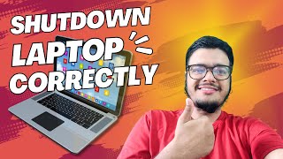 How To Shutdown Laptop Properly? How To Check Cpu Up Time