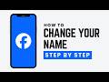 How to Change Your Name on Facebook 2026 (Full Guide)