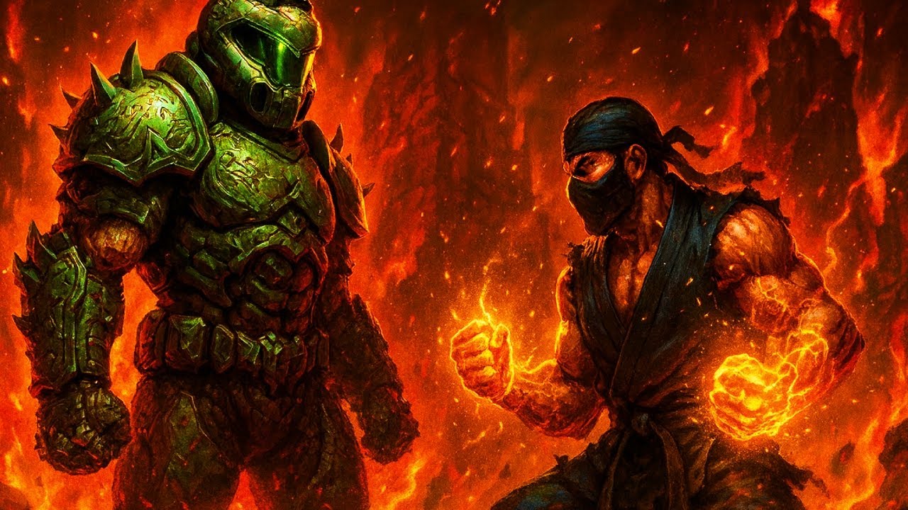 What If The Doomslayer Came Into Mortal Kombat?