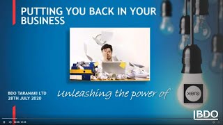Unleashing the power of Xero Webinar | BDO New Zealand