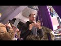 Kirk Cousins and His Son Sound the Gjallarhorn and Lead the Skol Chant