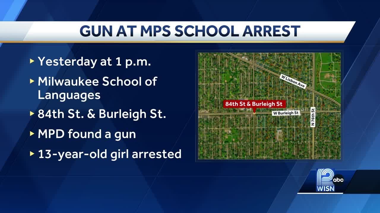 Teen arrested after bringing gun to Milwaukee School of Languages - YouTube