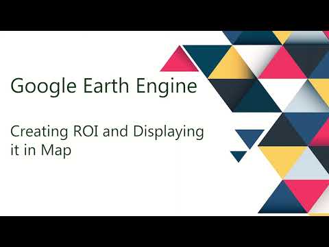 Creating ROI and Displaying it in the map