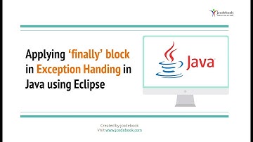 #38 Applying ‘finally’ block in Exception Handing in Java using Eclipse