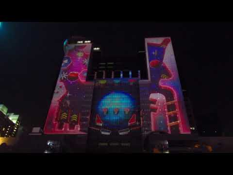 2018 新北歡樂耶誕城 3D 光雕秀 (2018.12.22)