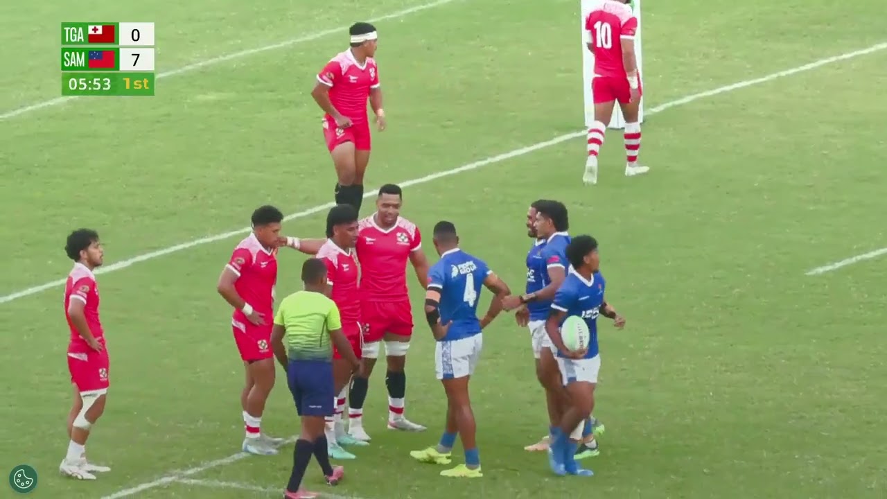 Oceania 7s Tournament 2024 Manu Samoa vs Tonga Semi Final