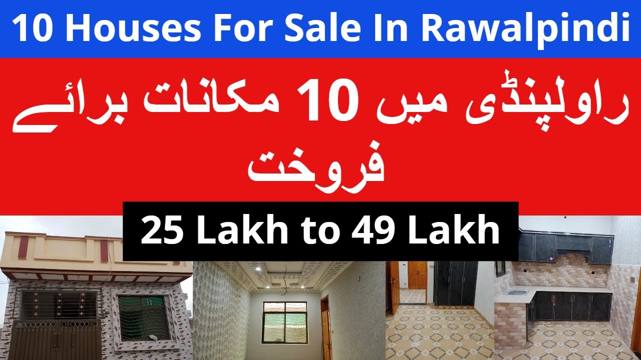 10 Houses For Sale In Rawalpindi Property for Sale in Rawalpindi