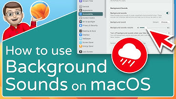 Enable Relaxing Background Sounds ⭐ macOS Ventura Tips