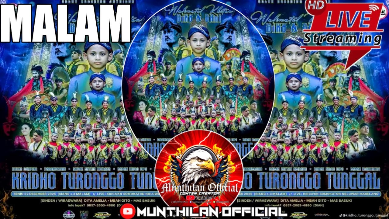 💥LIVE KRIDHO TURONGGO TUNGGAL LIVE KRICAAN SUMOKATON NGLUWAR MAGELANG