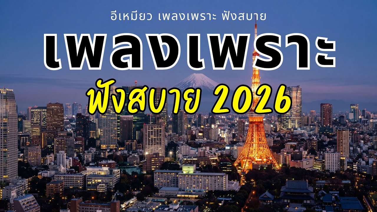 รวมเพลงไทยเพราะๆ ฟังสบายๆ 2026 [Vol.02]😼 อีเหมียวจัดให้! ฟังยาวๆ ใหม่ล่าสุด ไม่มีโฆษณาคั่น