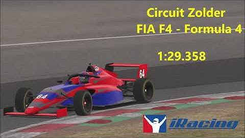 Hotlap Circuit Zolder FIA F4 - Formula 4