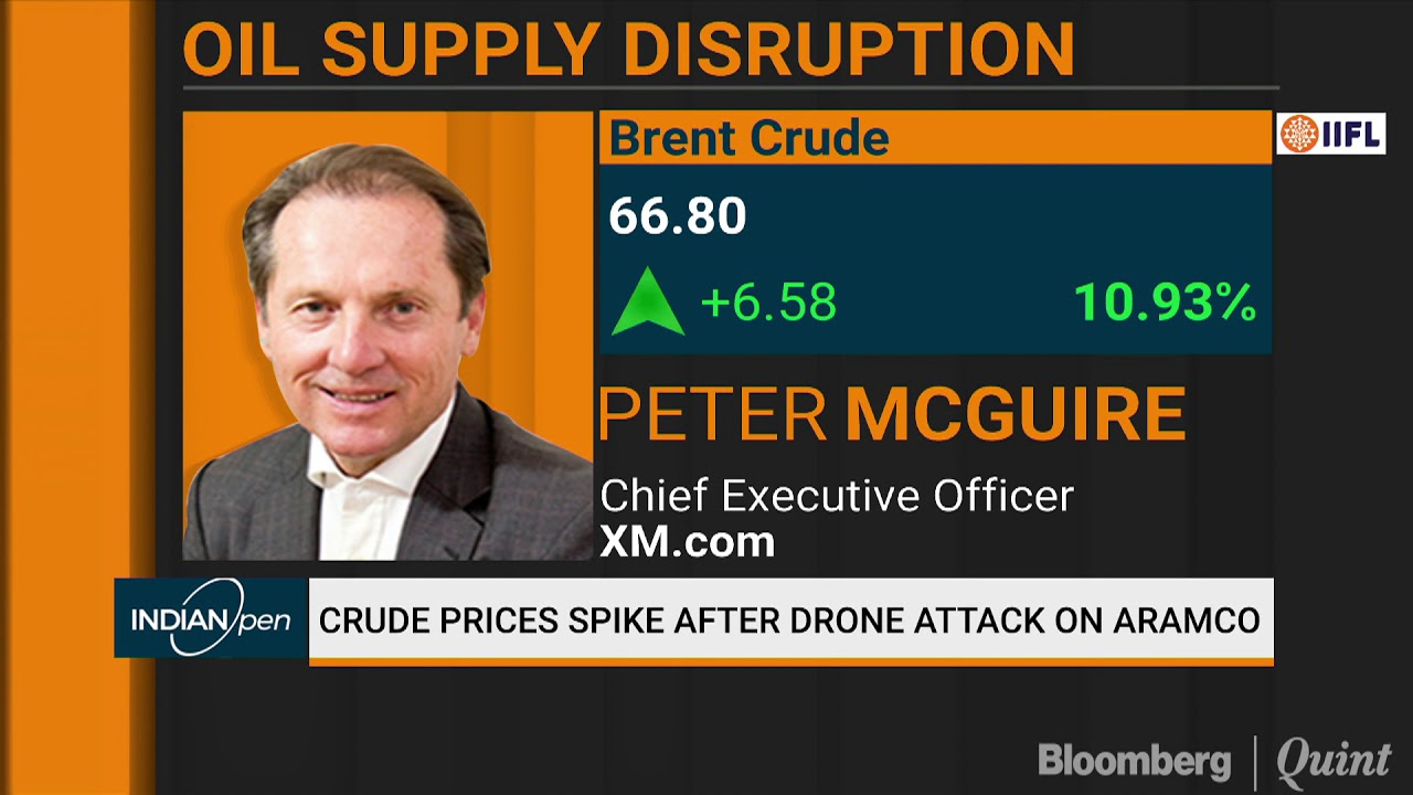 Crude Prices Spike After Drone Strikes On Aramco economy news philippines 2019