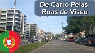 De Carro Pelas Ruas de Viseu Portugal 113