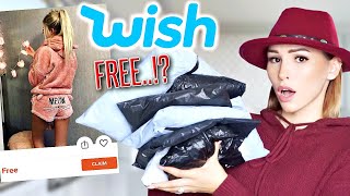 I BOUGHT ALL THE FREE CLOTHING FROM WISH??