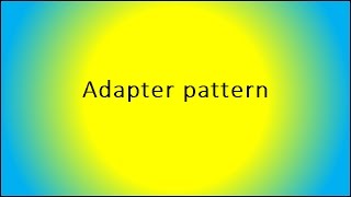 Adapter pattern