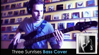 Video thumbnail of "U2 Three Sunrises Bass Cover TABS daniB5000"