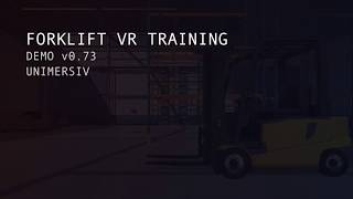 Forklift VR Training Simulator v0.73 - Industrial VR Training by Unimersiv