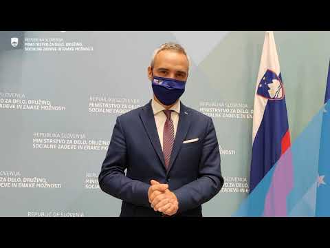 Janez Cigler Kralj, minister za delo, družino, socialne zadeve in enake možnosti, pozdravni nagovor