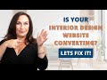 Is Your Interior Design Services Page Converting? Let’s Fix It! | Nancy Ganzekaufer
