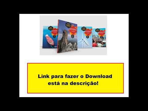 Livro Didático para baixar em PDF - Vontade de Saber Geografia  - Ensino Fundamental - PNLD 2024