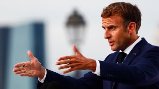 Emmanuel Macron fait des promesses sécuritaires à Nice