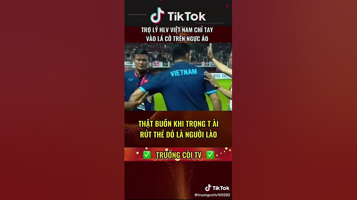 Trọng tài người anh em Lào rút thẻ đỏ Huấn luyện viên u16 Việt Nam.Tình nghĩa ạnh em chắc bền lâu