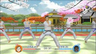 [Wii] ExerBeat - boxercising and karate gameplay trailer.