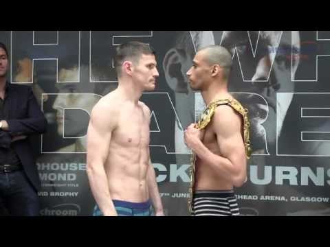 Limond & Woodhouse weigh-in & face-off