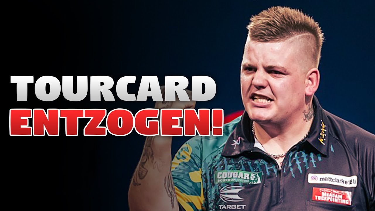 Corey Cadby muss TOURCARD abgeben!😮