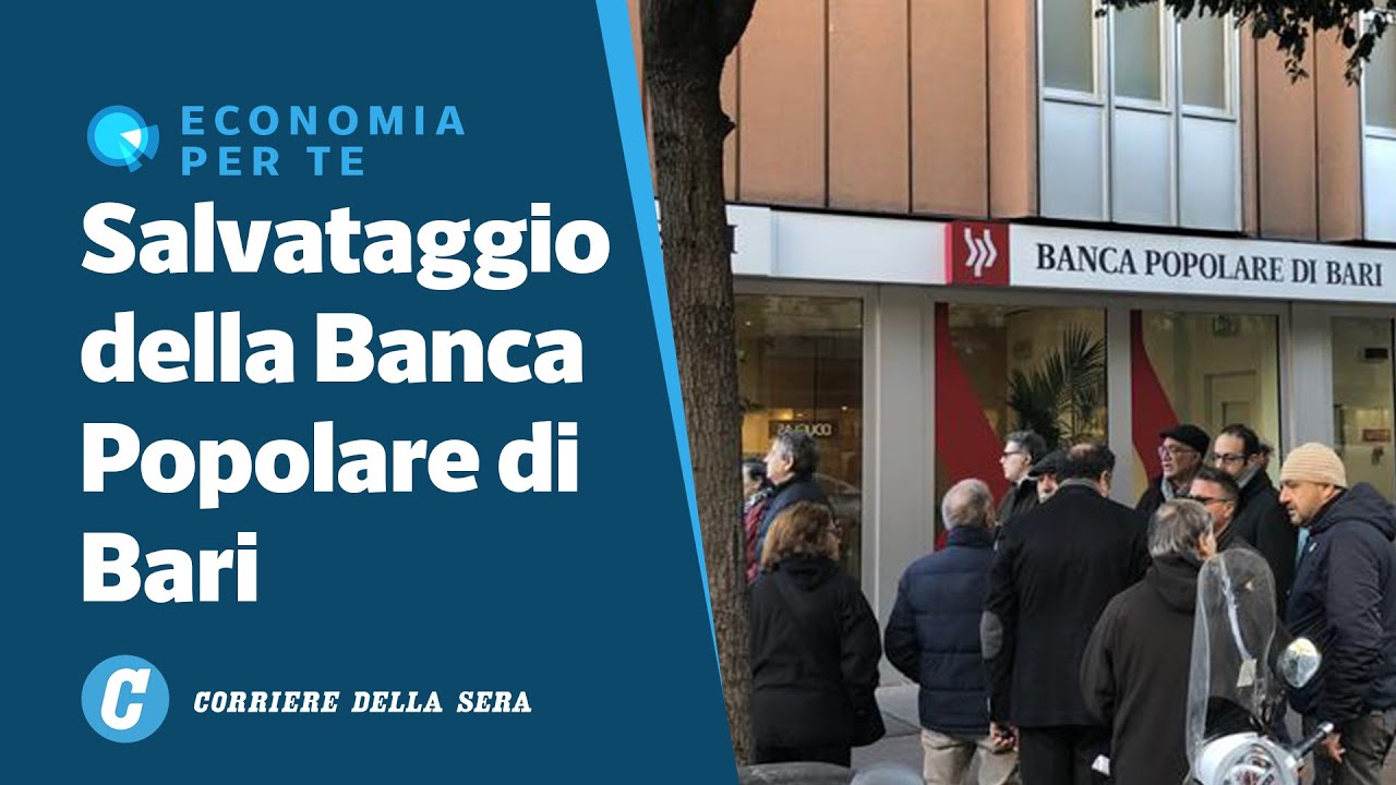 Banca Popolare di Bari, un lunedì senza panico agli sportelli