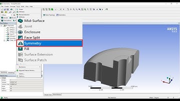 ✅ #ANSYS Design Modeler - Symmetry - Basic Tutorial 18